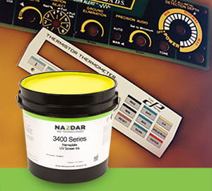 NAZDAR 3400 NAMEPLATE